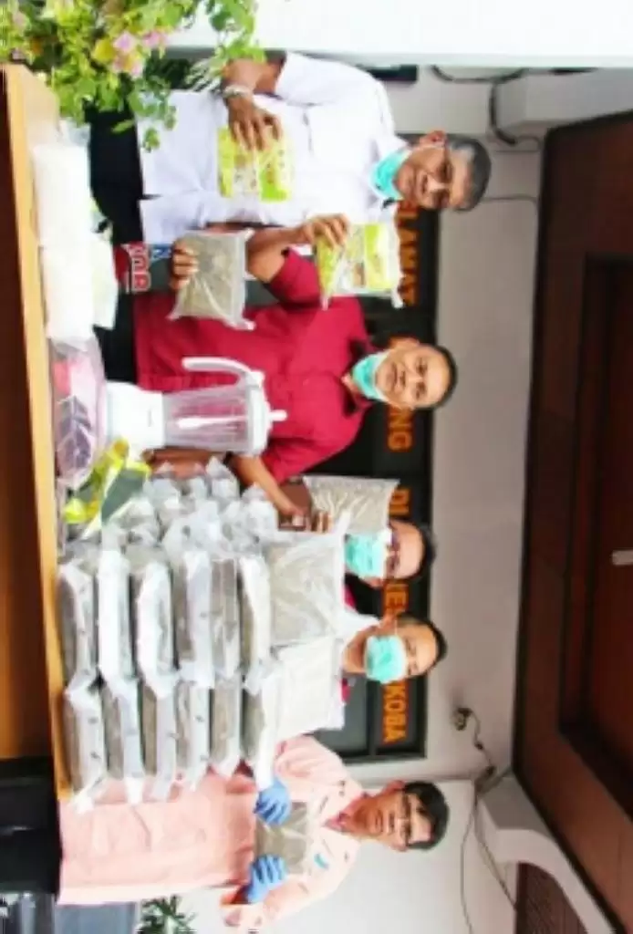 5,8 Kg Sabu dan 65 Kg Ganja Dimusnahkan Polisi