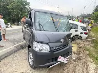 Kecelakaan Maut di Jalintim, Mobil Pick Up vs Rocky 1 Orang Tewas