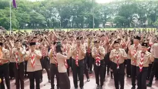 Raimuna Gerakan Pramuka Sumut ke-VIII Resmi Ditutup Plt Bupati Langkat