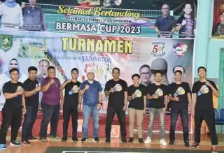 Resmi, Turnamen Badminton 'Bermasa' Cup 2023 Dibuka