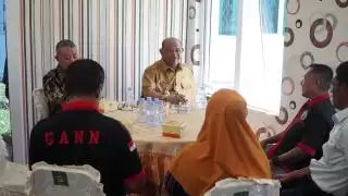 Seminar Bebas Narkoba, GANN Langkat Audensi Dengan Syah Afandin