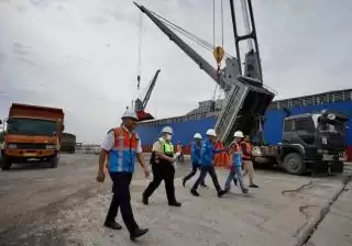 Cangkang Sawit Asal Aceh Berlayar ke Jepang Dari Pelabuhan Krueng Geukueh