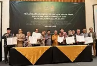 Wow! Rp13,9 Miliar Disiapkan Biayai Pendidikan 60 Pekebun Sawit ke IPB