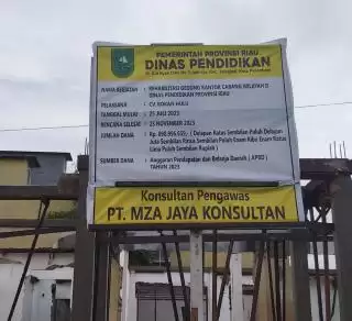 Kacabdisdik Wil II Riau Klaim Balok Lama Yang Rusak, Lo Kok!