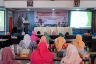 Dinsos Kepulauan Meranti Ajari Kaum Perempuan Pendidikan Politik