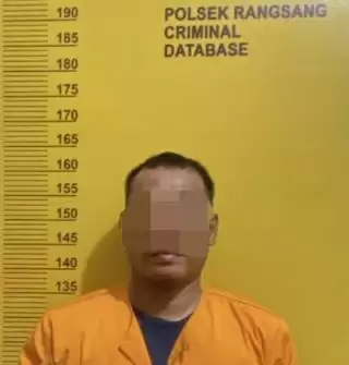 Polsek Rangsang Ringkus Terduga Pelaku Pengedar Sabu