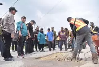 Proyek Jalan lingkar Barat Duri, Kasmarni Bilang Maret 2024 Sudah Bisa Dilintasi