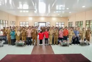 Buka Sosialisasi, Bupati Bengkalis: Bantu Pekebun Sawit Biar Dapat Bantuan BPDPKS