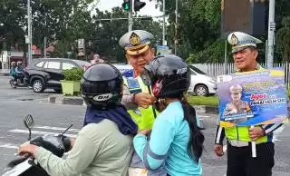 Ditlantas Polda Riau Bikin Program 'BTH' Demi Keselamatan Pengendara Motor