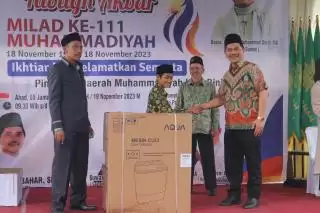 Tabligh Akbar dalam rangka Gebyar Milad ke - 111 Muhammadiyah Kota Binjai