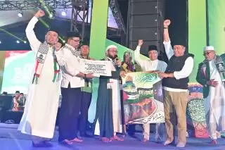 Malam Munajat, PW Al-Washliyah Himpun Donasi  Rp155,5 Juta untuk Palestina