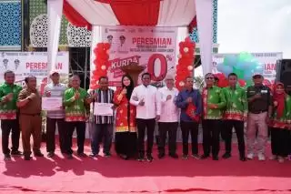 Dorong Penguatan Pelaku UMKM, Bupati Zukri Resmikan KURDA