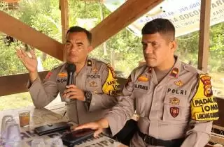 'Jumat Curhat', Polres Meranti Ajak Buruh Sukseskan Pemilu 2024