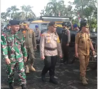 Apel Kesiapsiagaan BencanaBanjir, AKBP Kurnia S: Semua Pihak Jangan Lengah