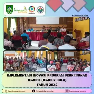 Awal 2024, Disbun Bengkalis Lakukan Percepatan Penerapan Inovasi 'Perkebunan Jempol'