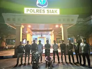Dua Warga Siak Mengaku Polisi, Peras Warga Rp3 Juta Pakai Pistol Mainan di Km 11 Koto Gasib