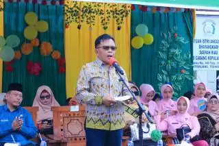 Lepas Karnaval Anak TK dan PAUD, Ini Petuah Plt Bupati Kepulauan Meranti