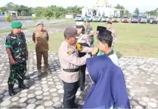 Apel Ops KLK 2024, Polres Kepulauan Meranti Siap Ciptakan Kamseltibcarlantas