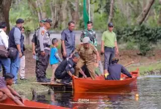 Diikuti Pokdarwis Tiga Kabupaten, H Asmar Resmi Buka Lomba PS dan KBT Air Merah