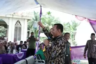 Gebyar BumDes Sumber Rezeki, Wabup Rohul: Ini Momen Refleksi Atas Sebuah Perjalanan