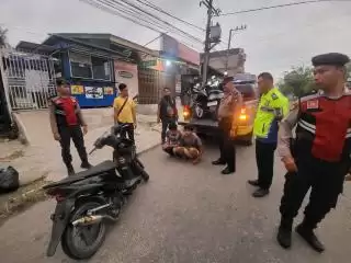 Patroli Subuh Cegah Balap Liar, Polsek Mandau Jaring 5 Orang dan Amankan 5 Ranmor