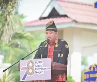 Dinas PUPR Bengkalis Gesa Perbaikan Jalan Rusak dan Rampungkan Renovasi Mess Pemda