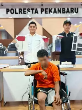Gondol Puluhan HP Senilai Rp500 Juta, Pembobol Toko Fajar Store Tak Berkutik Dibekuk Polisi