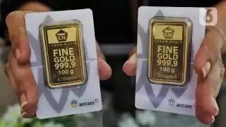 Naik, Emas Antam Dibanderol Rp 1.222.000 di Butik Emas LM Pekanbaru