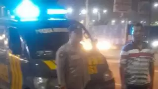 Mewaspadai Kejahatan Jalanan di Malam Hari, Patroli Personel Polsek Medan Baru