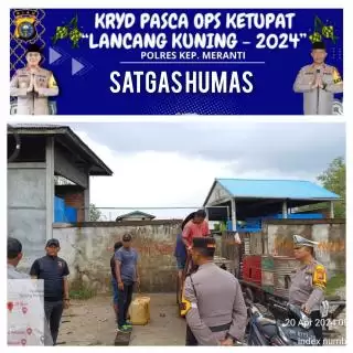 Polres Kepulauan Meranti Pantau dan Kawal Pendistribusian 400 Kiloliter BBM ke Kios dan SPBU