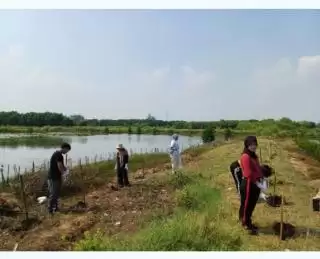 LindungiHutan Tanam 122 Ketapang Kencana di Program Gabung Aksi Tangerang