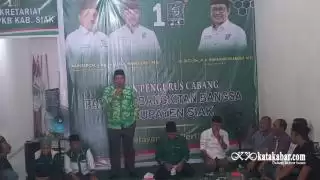 Ikuti Penjaringan Cakada di Siak, Alfedri-Husni Pasangan Pertama yang Ambil Formulir ke PKB