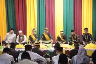 Hadiri Prosesi Adat Jalang Monjalang Mamak, Ini Petuah Wabup Rokan Hulu