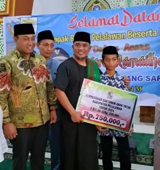 Pemkab Pelalawan Gelontorkan Miliran Rupiah Bantu Anak Yatim