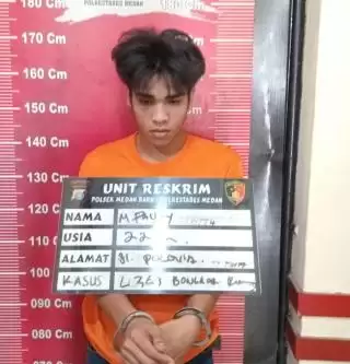 Reskrim Polsek Medan Baru Tangkap Pelaku Bongkar Rumah