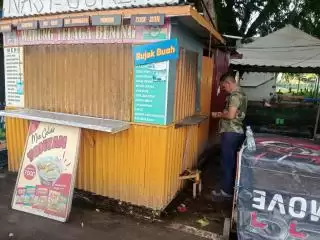 Warung Nasgor Telaga Bening Disantroni Maling Uang Tunai dan Kotak Infak Hilang