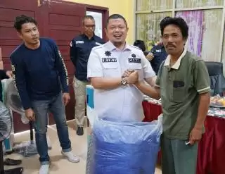 Gebyar Bagi Hasil Tahunan UEK-SP Pematang Pudu, Ini Asa Camat Mandau