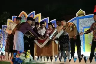 Bupati Kepulauan Meranti Hadiri Acara MTQ Kecamatan ke XIII di Pulau Merbau