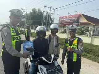 Hari Kedelapan Ops Patuh LK 2024, Polres Kepulauan Meranti Gencar Sosialisasi dan Gakkum