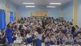 Taja Workshop PS Bersama Agatis di SD Perguruan Cikini, Ini Asa Priska Sahanaya