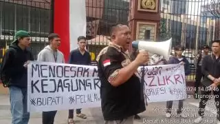 GPMR Indonesia dan LSM KOREK Gelar Demontrasi Bupati Pelalawan Soal CSR