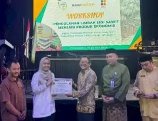 Kolaborasi Asosiasi Samade dan BPDPKS Taja Workshop Olah Limbah Lidi Sawit Jadi Produk Ekonomis
