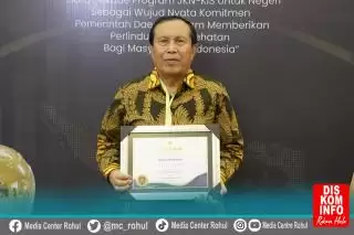 Kala Bupati Rokan Hulu Raih Penghargaan Lagi