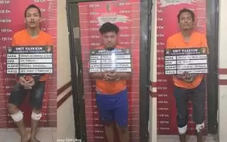 Polsek Medan Baru Tangkap Komplotan Curanmor yang Resahkan Warga, Dua Pelaku Dilumpuhkan