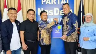 Terima SK B1 KWK dari NasDem, Asmar-Muzamil Siap Bertarung di Pilkada Kepulauan Meranti 2024
