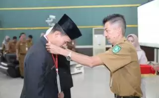 Pelatihan Kepemimpinan Pengawas, Bupati Bengkalis: Jangan Dimaknai Jembatan Dapat Sertifikat