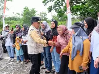 Tutup Open Turnamen Sepak Bola Tanjung  Gadai, Ini Petuah H Asmar