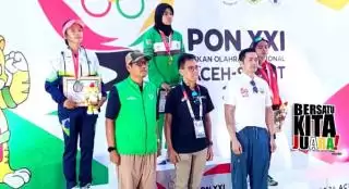 Luar Biasa ! Pelari Nella Persembahkan 3 Emas Untuk Sumut di PON XXI Perdananya