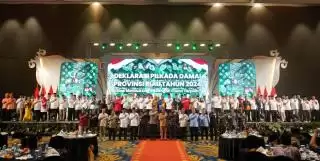 Total 43 Cakada Provinsi Riau Deklarasi Pilkada 2024 Damai dan Kondusif