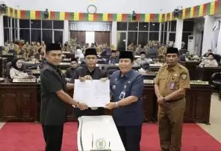 Disetujui, RAPBD-P Rohul 2024 Sebesar Rp2,02 Triliun